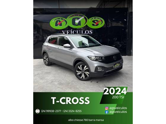 VOLKSWAGEN T-CROSS 1.0 200 TSI TOTAL FLEX AUTOMÁTICO VOLKSWAGEN T-CROSS 1.0 200 TSI TOTAL FLEX AUTOMÁTICO